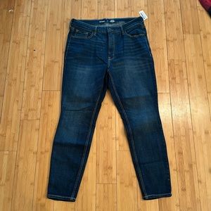 Old Navy High Rise Rock Star Super Skinny Sz 12 NWT